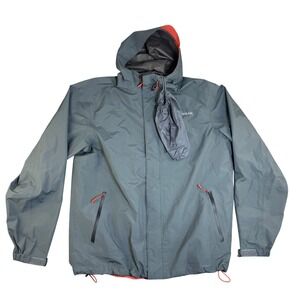 Bass Pro Shops Guidewear Gore-Tex Jacket Mens Large Tall Gray Rain Shell LT/GT